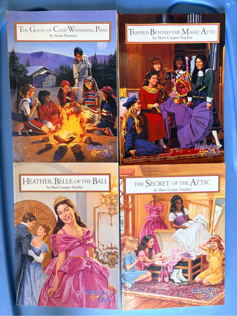 Set of 4 Magic Attic Club books